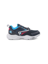 Campus Blue/Red Sports Shoes For Kids Ninza Jr-22C-670 C958