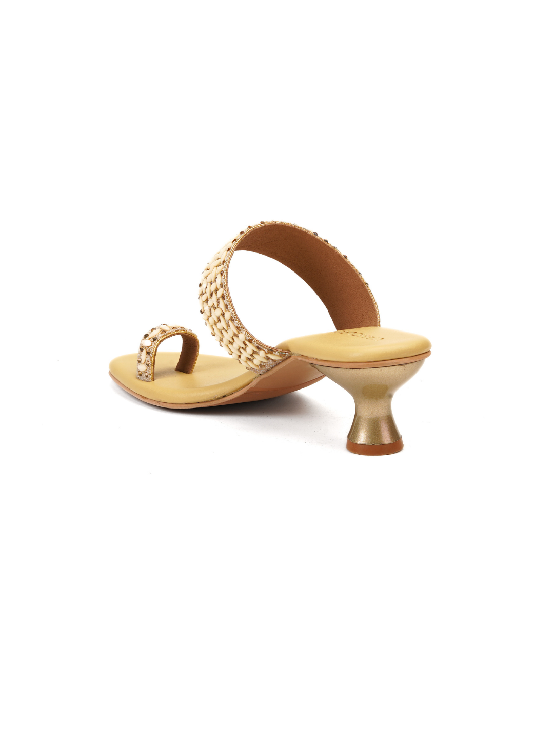 Lamoure Gold Fancy Heels For Women Lmw039116 C592
