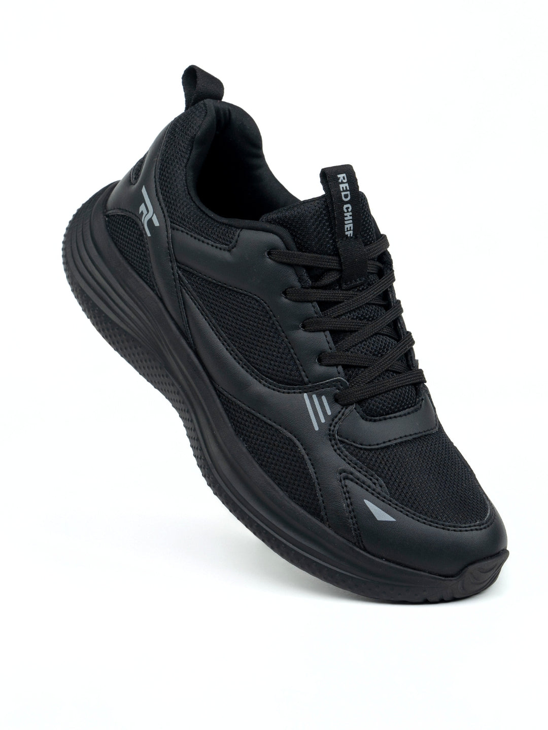 Red Chief Sports Black Walking Shoes For Men  W7011 001