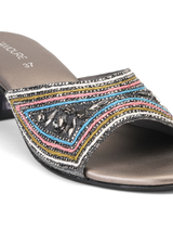 Lamoure Gun Metal Casual Heel For Women Lmw039293 C181