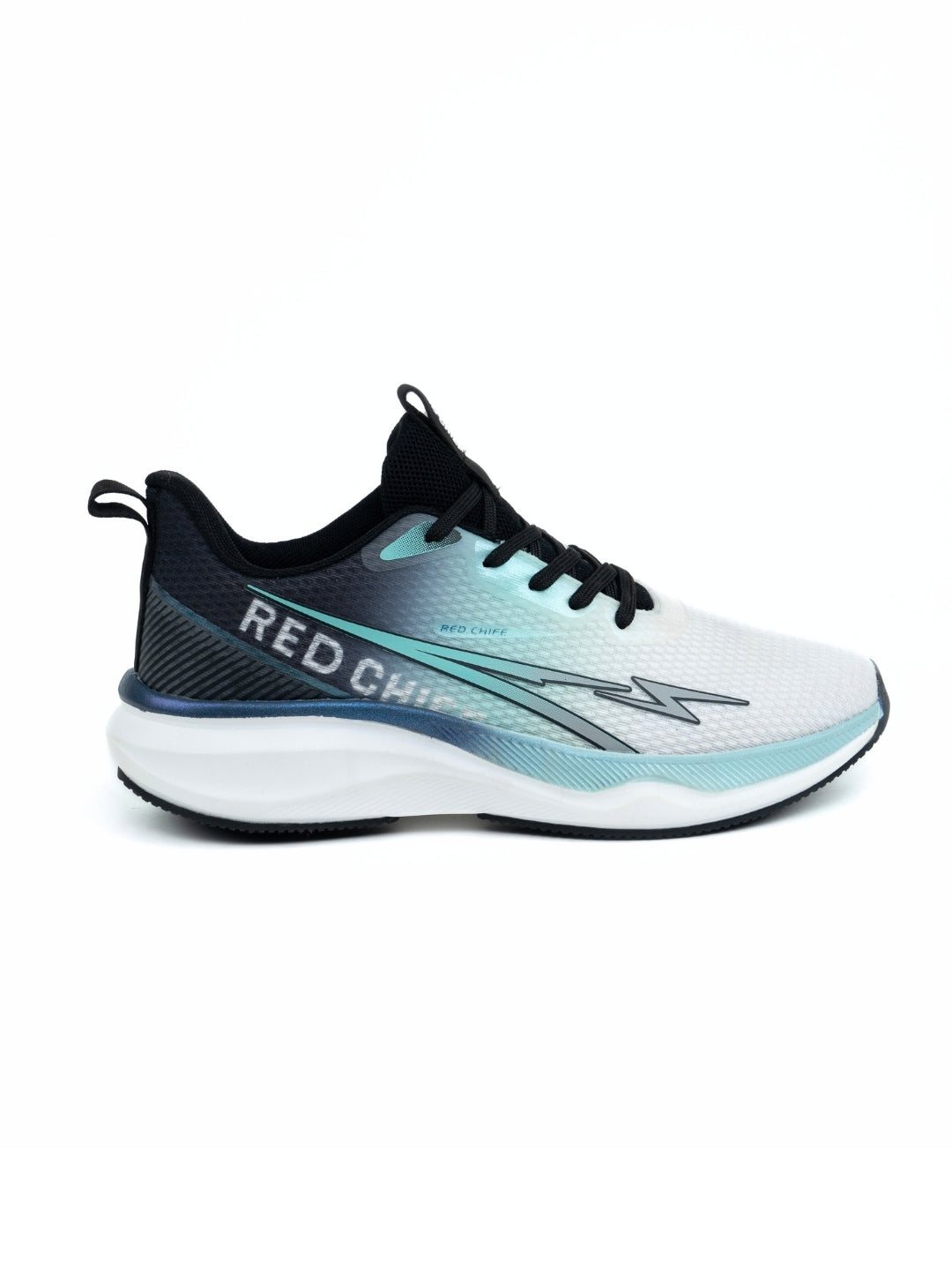 Red Chief Sports Black-Hr.Grey Running Shoes For Men R1714 F021