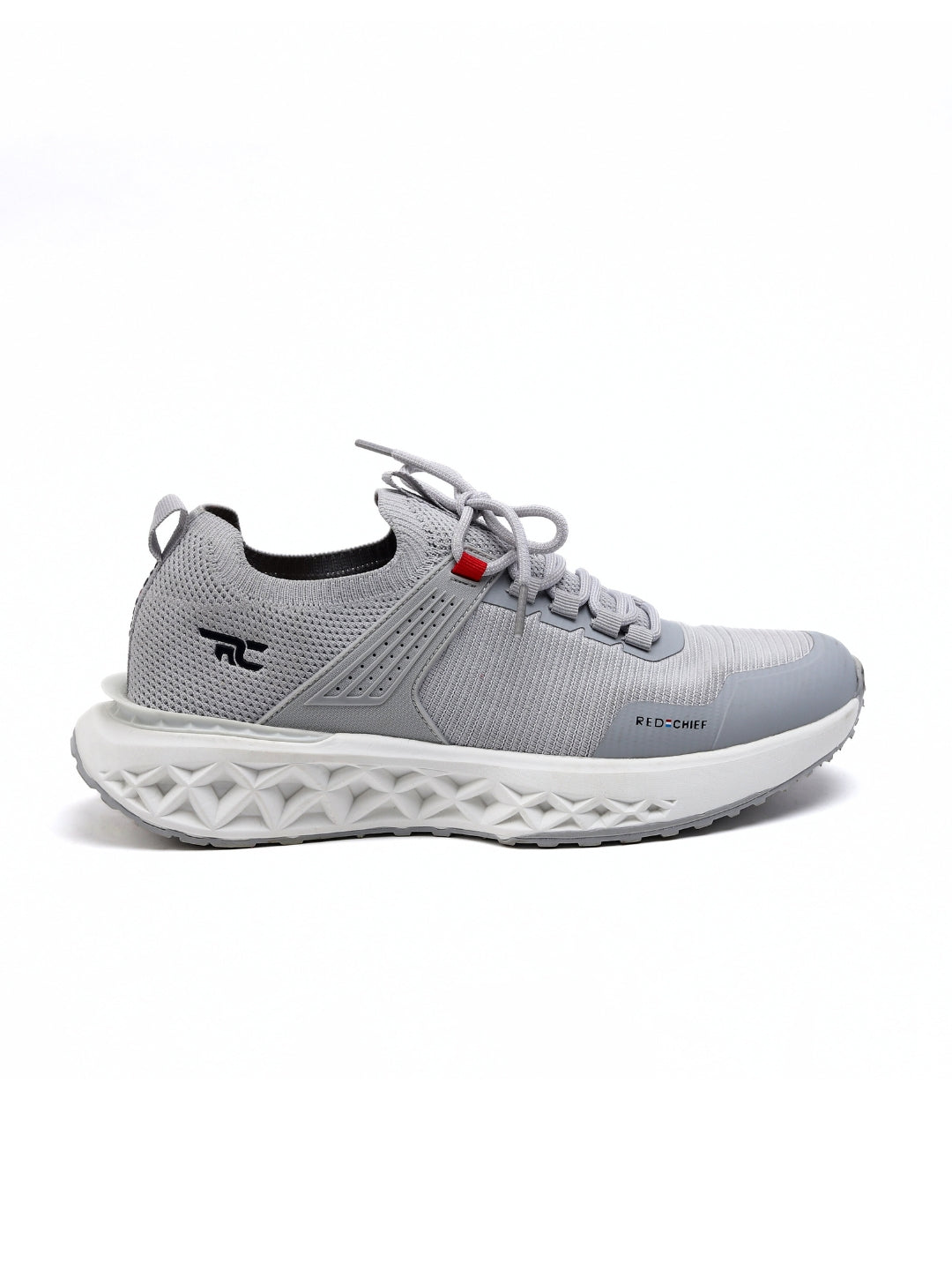 Red Chief Sports Hr.Grey-White Walking Shoes For Men  W7014 F036