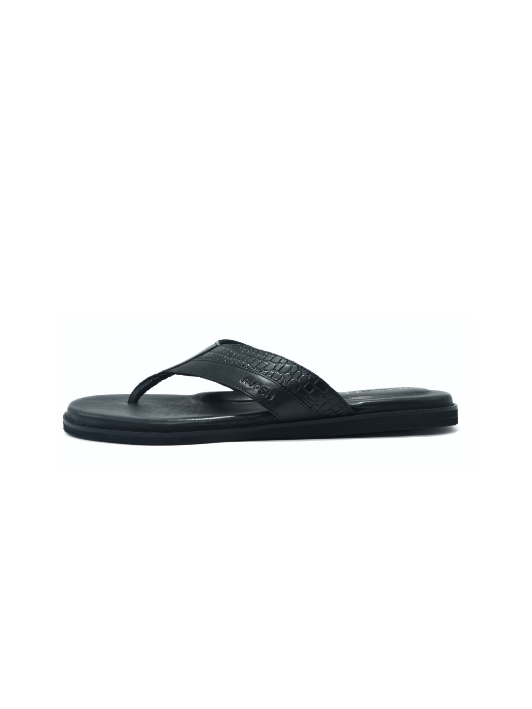 Ruosh Black Slipper For Men Hampton-1231660110 001