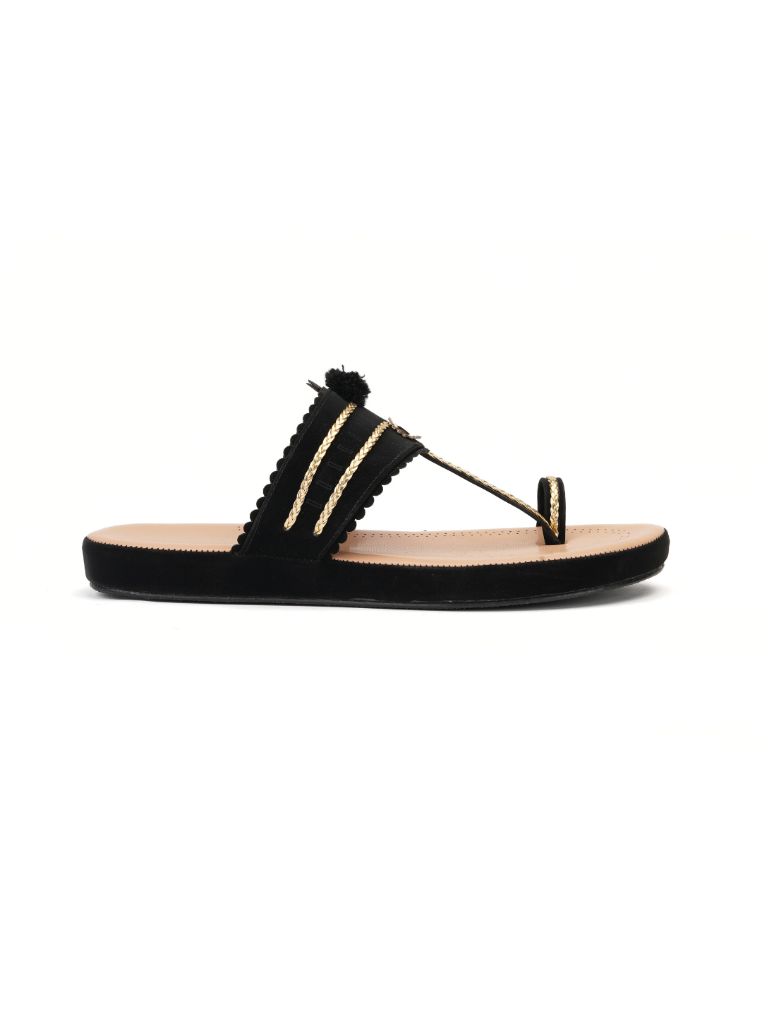 Lamoure Black Casual  Flat For Women Lmw039101 C001