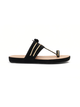 Lamoure Black Casual  Flat For Women Lmw039101 C001