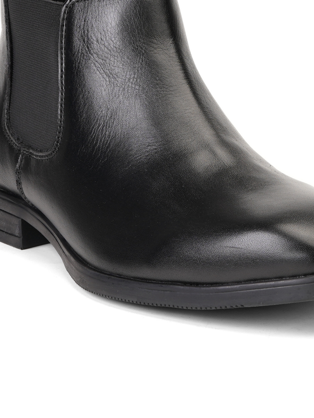 Top Brass Black Genuine Leather Boot Formal Shoes For Men Tbm021101 C001