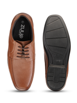 Zuup Tan Genuine Leather Formal Shoes For Men Zfm021020 C006