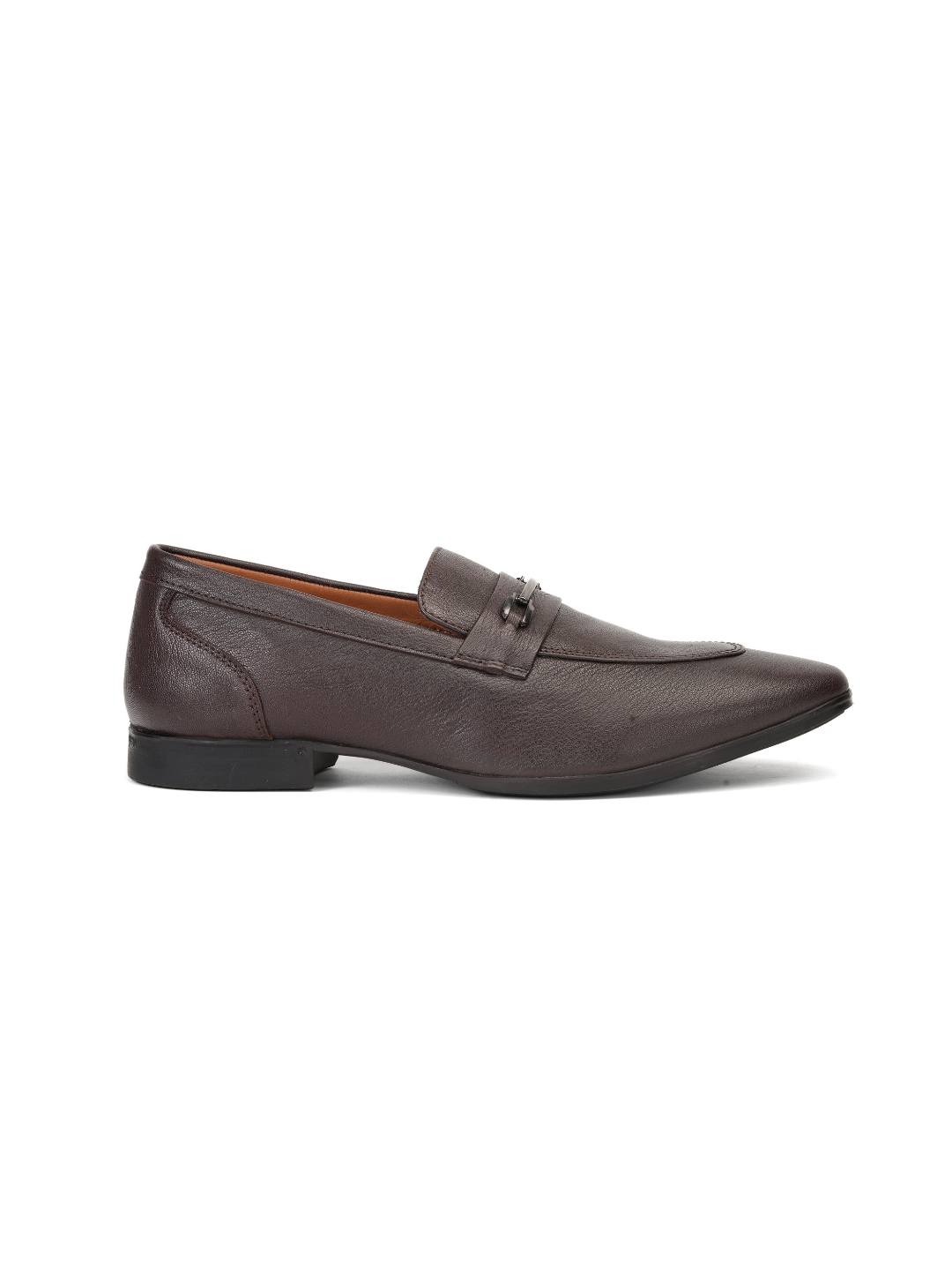 Top Brass Brown Genuine Leather Formal Shoes For Men Tbm021086 C003