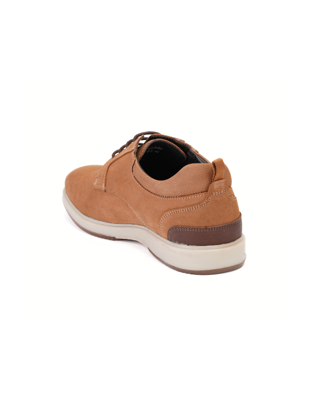 Extacy Rust Genuine Leather Derby Casual Shoes For Men Exm010223 C022
