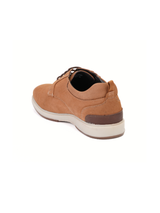 Extacy Rust Genuine Leather Derby Casual Shoes For Men Exm010223 C022