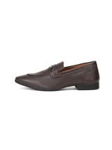 Top Brass Brown Genuine Leather Formal Shoes For Men Tbm021086 C003