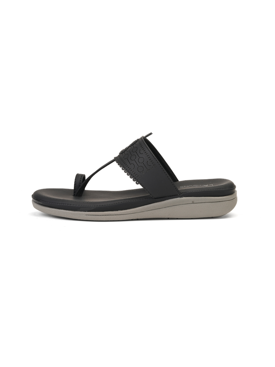 Lamoure Black Casual  Flat For Women Lmw039221 C001