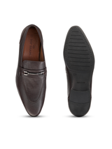 Top Brass Brown Genuine Leather Formal Shoes For Men Tbm021086 C003