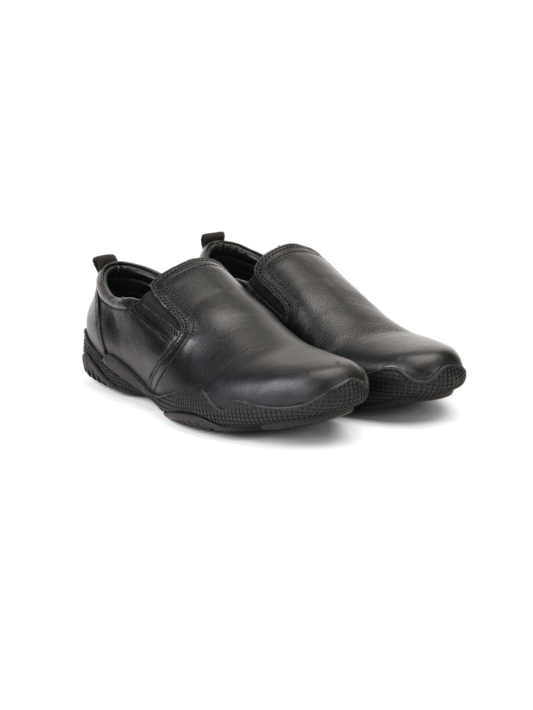 Zuup Black Genuine Leather Casual Shoes For Men Zcm011009 C001