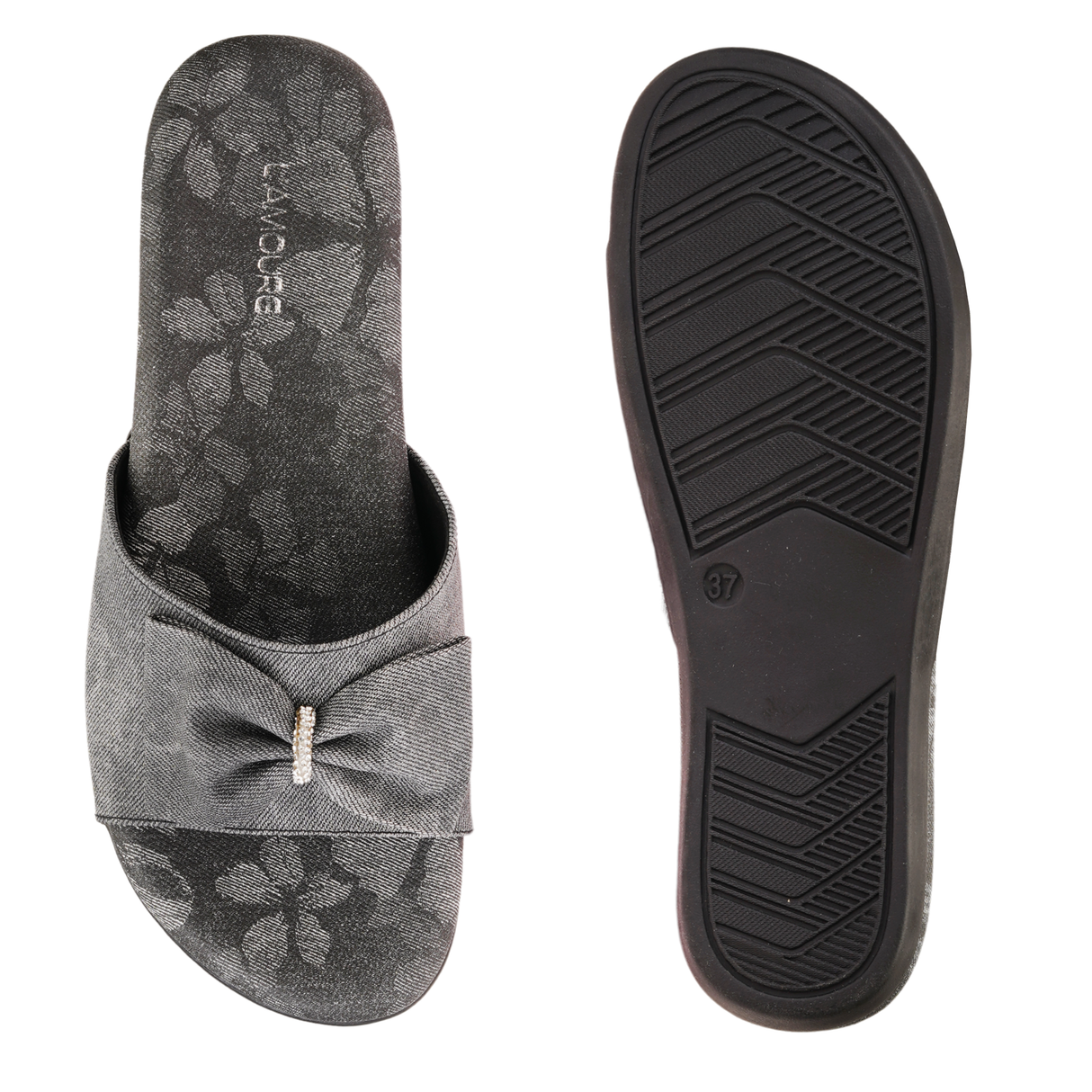 Lamoure Black Casual Flat For Women Lmw039152 C1105