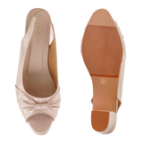 Lamoure Beige Casual Ballerina For Women Lmw019164 C026