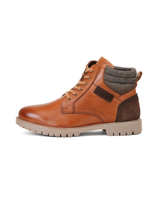 Extacy Tan Genuine Leather Ankel Lace Boot Casual Shoes For Men Exm010237 C006