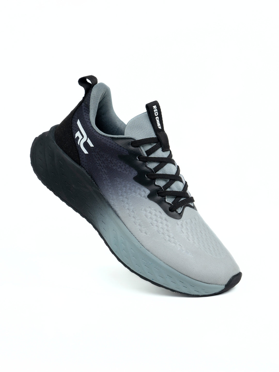 Red Chief Sports Black-D.Grey Running Shoes For Men R1712 F019
