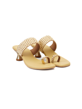 Lamoure Gold Fancy Heels For Women Lmw039116 C592