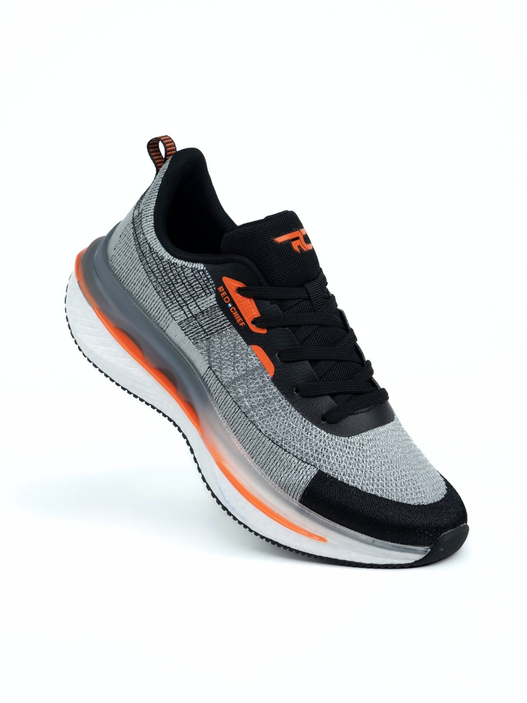 Red Chief Sports Black-D.Grey Running Shoes For Men R1722 F019