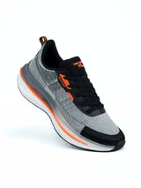 Red Chief Sports Black-D.Grey Running Shoes For Men R1722 F019