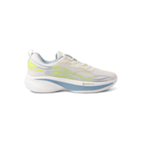 Campus White/Lemon Green Sports Shoes For Women Savvy-22L-930 C1087