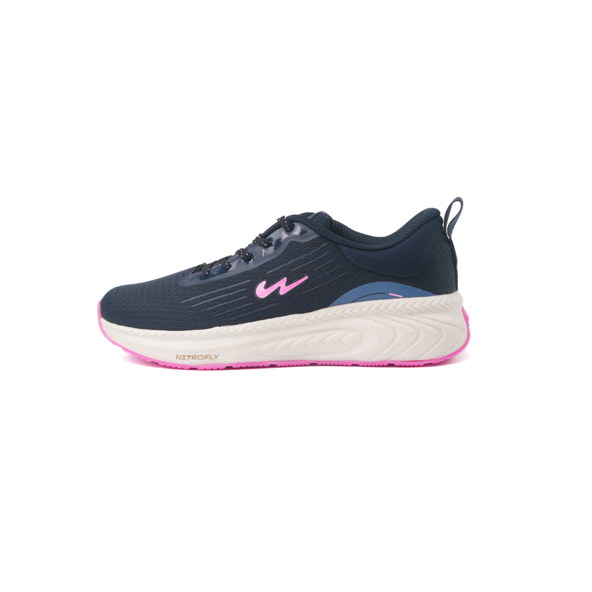 Campus Navy/Pink Sports Shoes For Women Malore-22L-957 C578