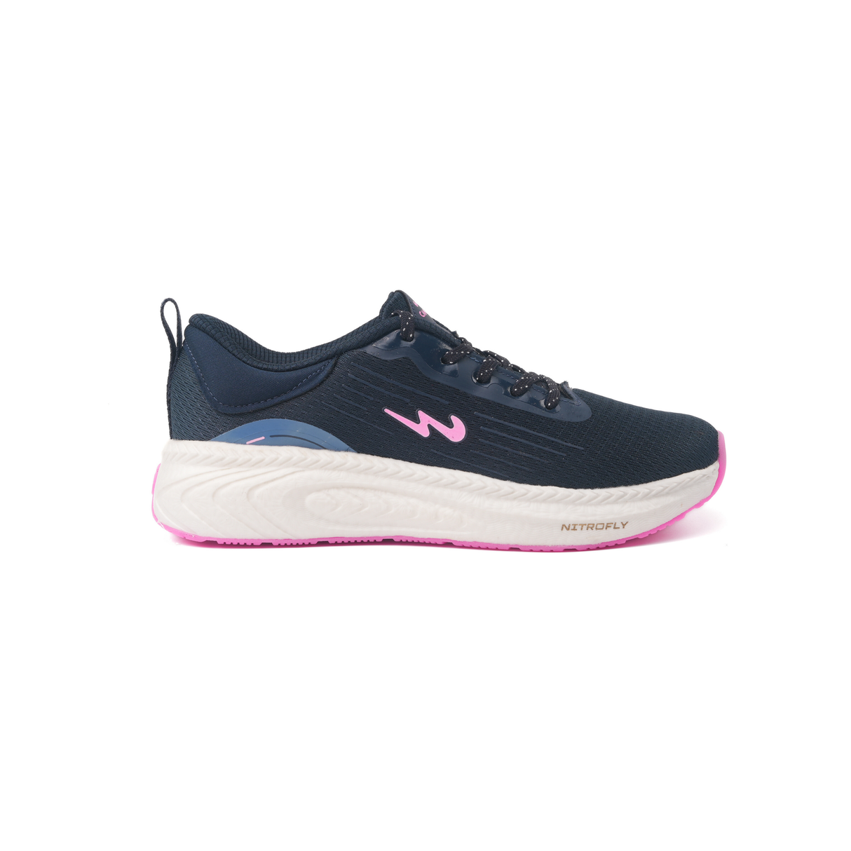 Campus Navy/Pink Sports Shoes For Women Malore-22L-957 C578