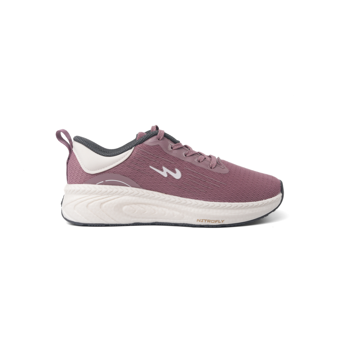 Campus Mauve/Off White Sports Shoes For Women Malore-22L-957 C153
