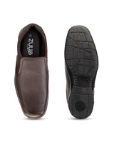 Zuup Brown Genuine Leather Formal Shoes For Men Zfm021060 C003