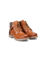 Extacy Tan Genuine Leather Ankel Lace Boot Casual Shoes For Men Exm010237 C006