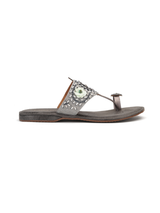 Lamoure Grey Fashion Flats For Women Lmw039172 C005