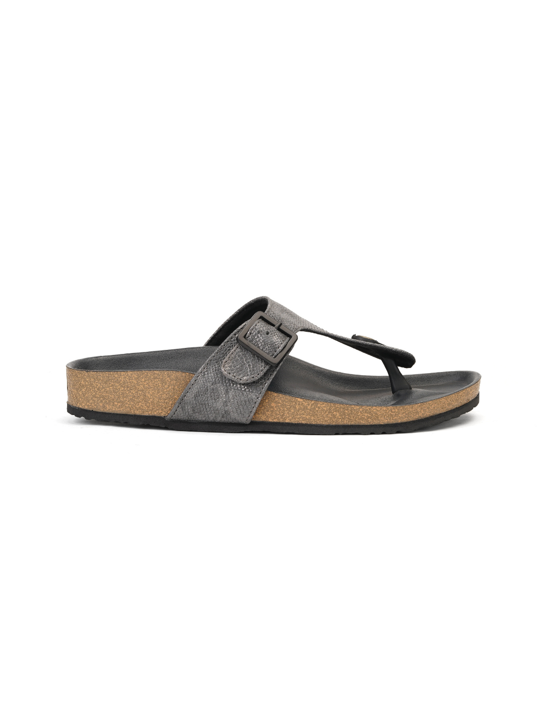Lamoure Gun Metal Casual  Flat For Women Lmw039222 C181
