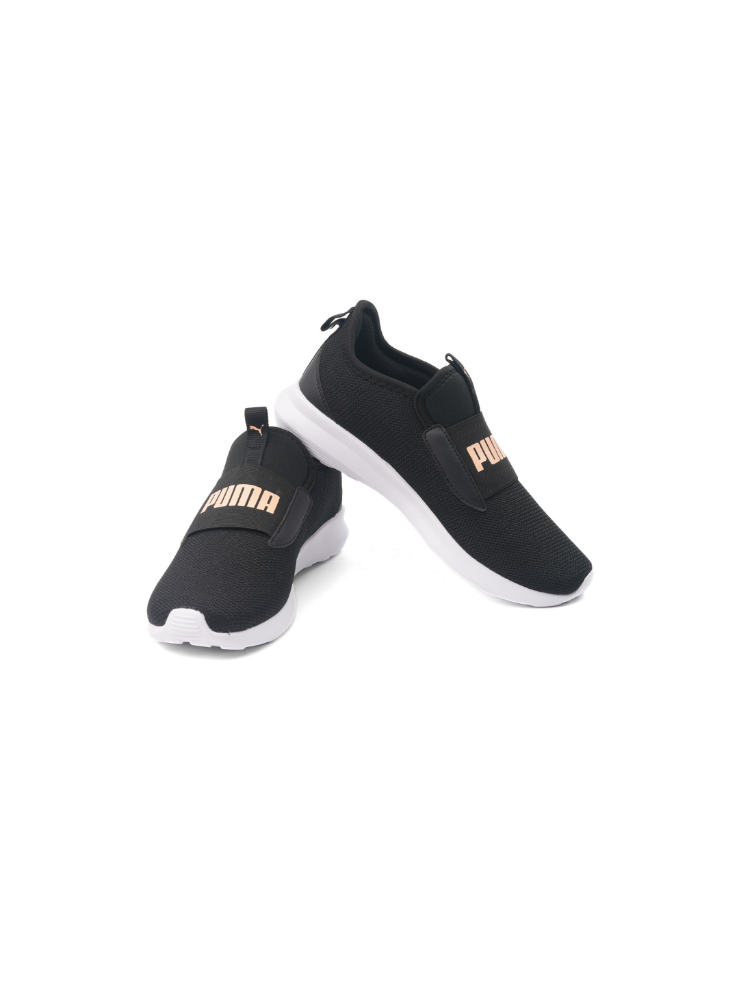 Puma Black/Peach Sports Shoes For Women Puma Flame-39941903 C855