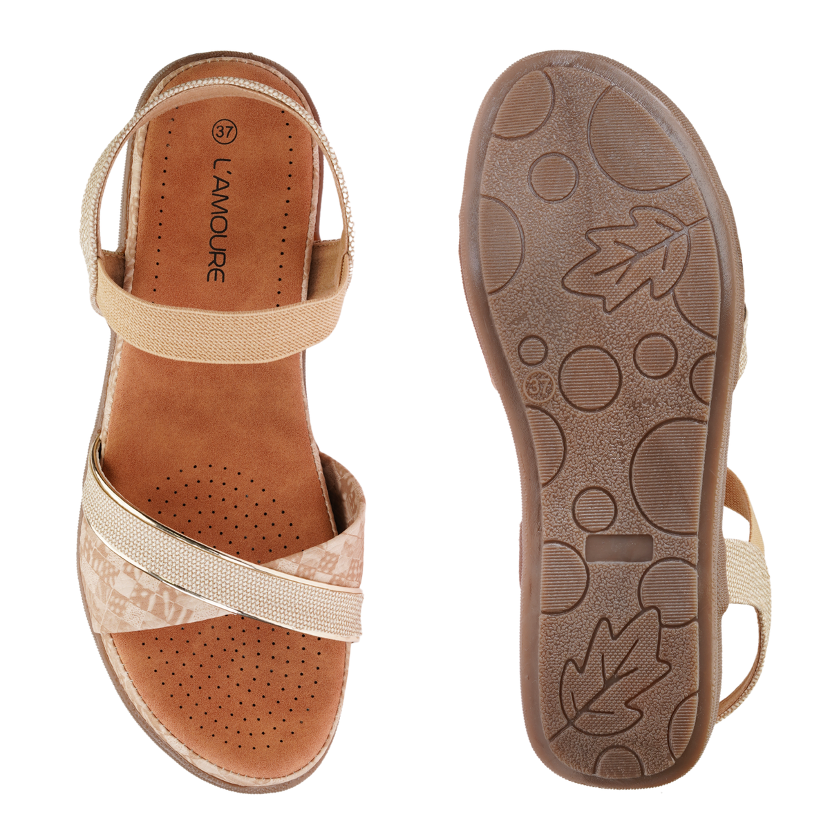 Lamoure Beige Casual Flat For Women Lmw049142 C980