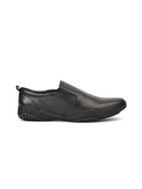 Zuup Black Genuine Leather Casual Shoes For Men Zcm011009 C001