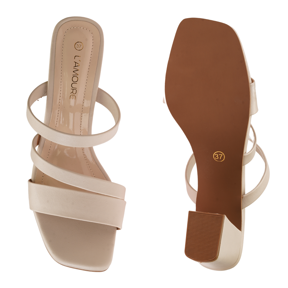 Lamoure Beige Casual Heel For Women Lmw039279 C026