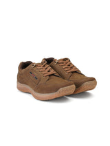 Extacy Brown Genuine Leather Derby Casual Shoes For Men Exm010205 C003