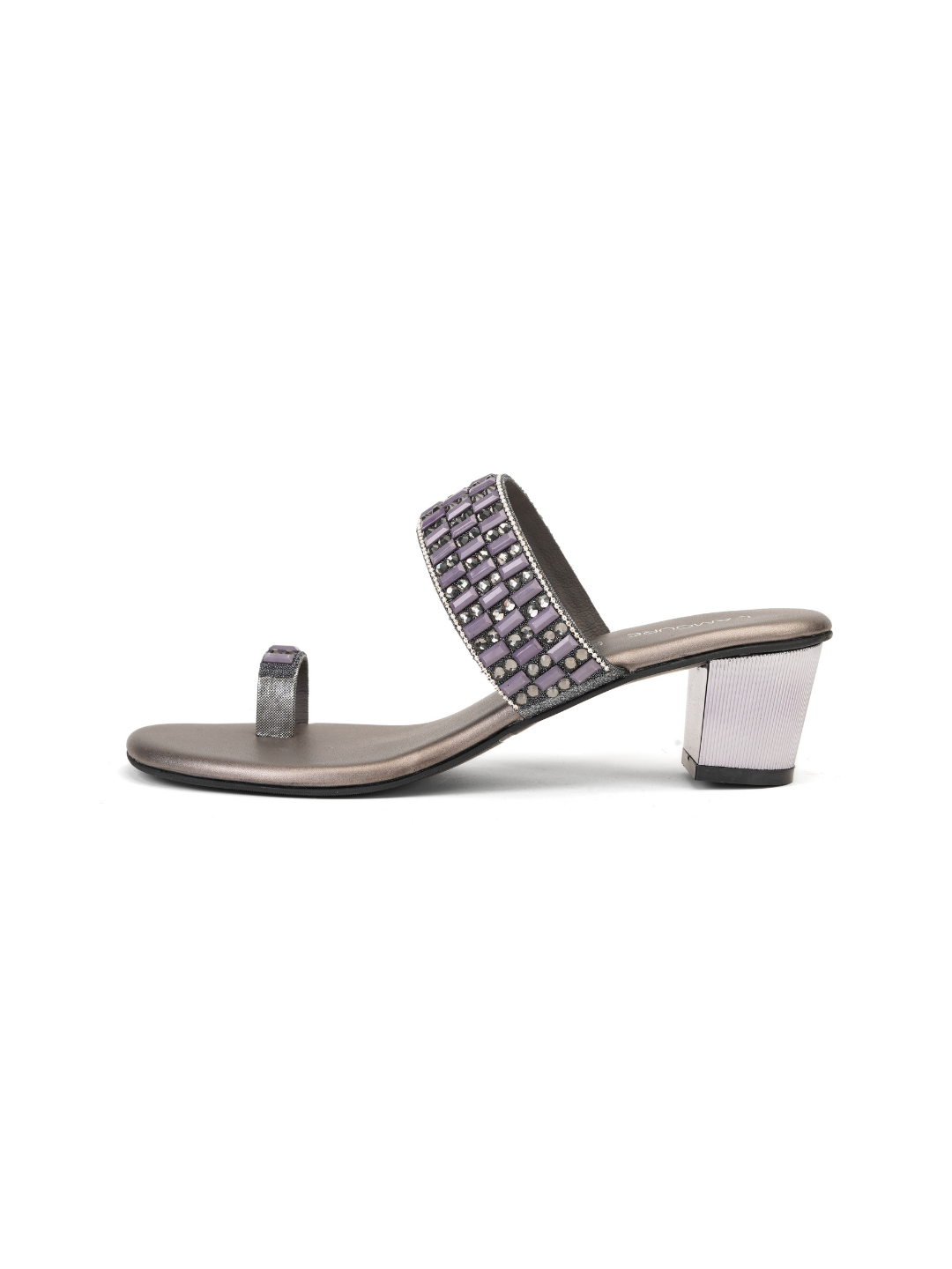 Lamoure Gun Metal Casual Heel For Women Lmw039117 C181