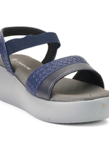 Lamoure Navy/Blue Casual  Flat For Women Lmw049143 C596