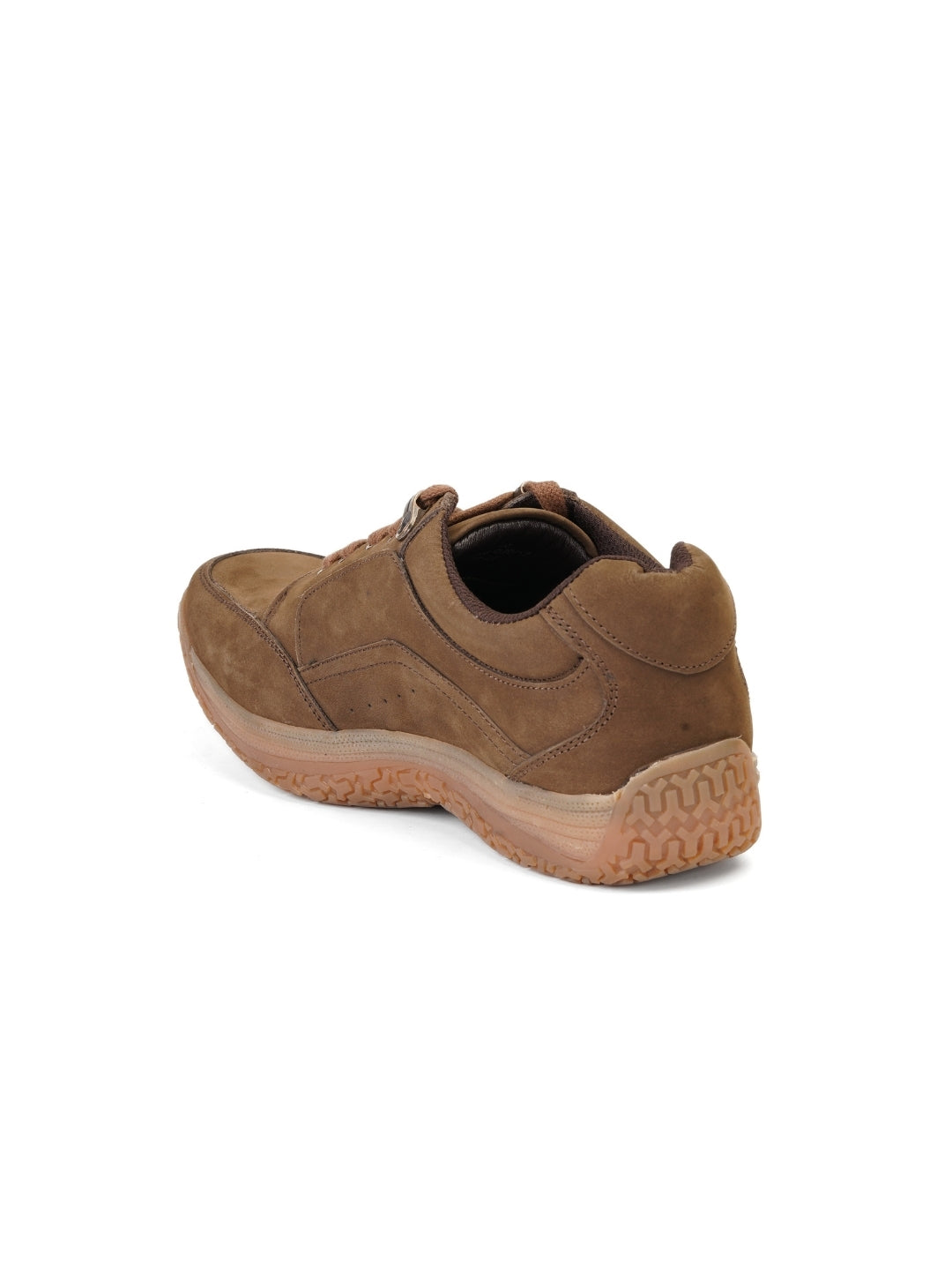 Extacy Brown Genuine Leather Derby Casual Shoes For Men Exm010205 C003