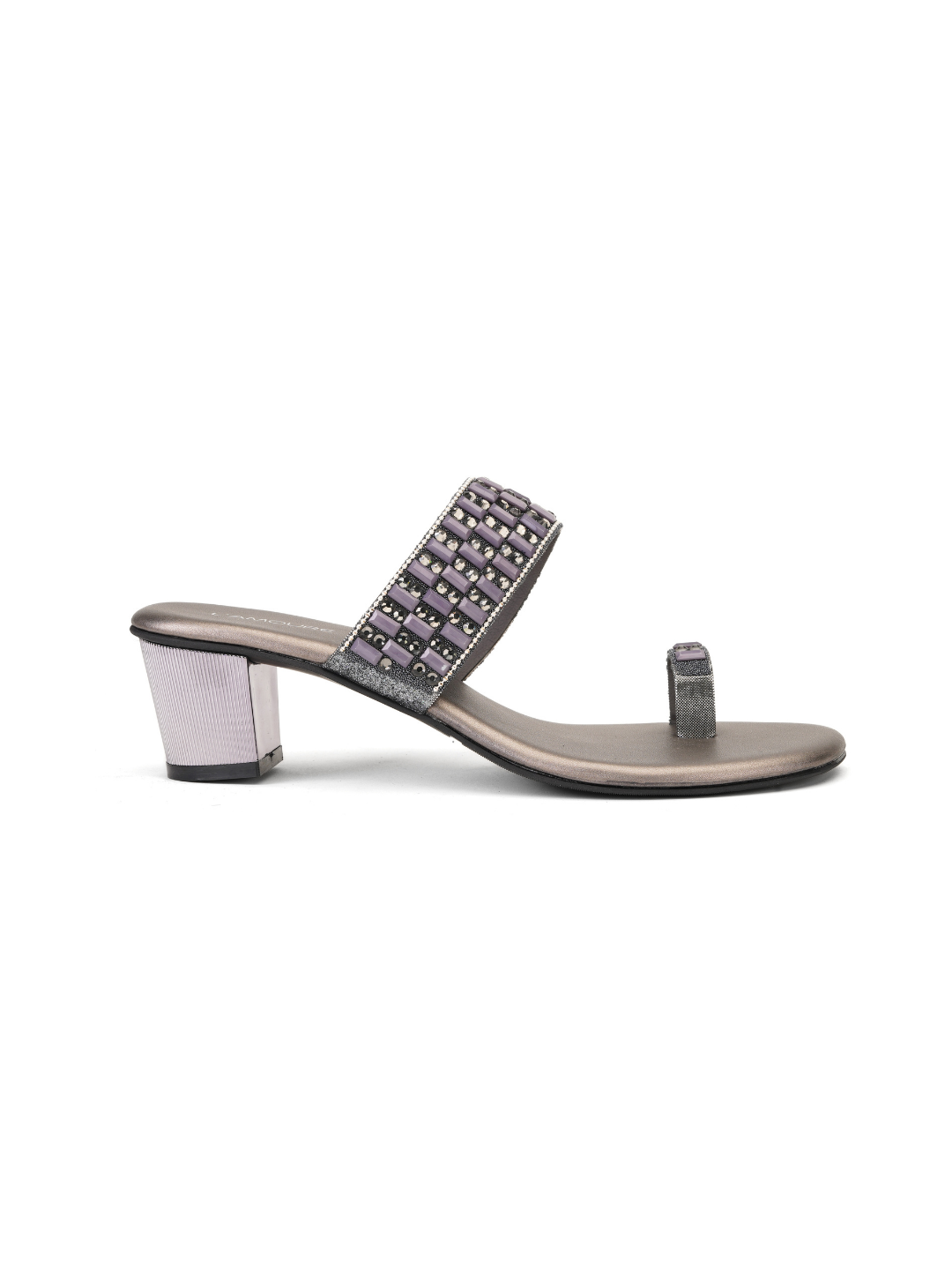 Lamoure Gun Metal Casual Heel For Women Lmw039117 C181