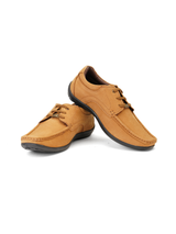 Red Chief Camel Lace-Up Casual Shoes For Men Rc 8002 C004