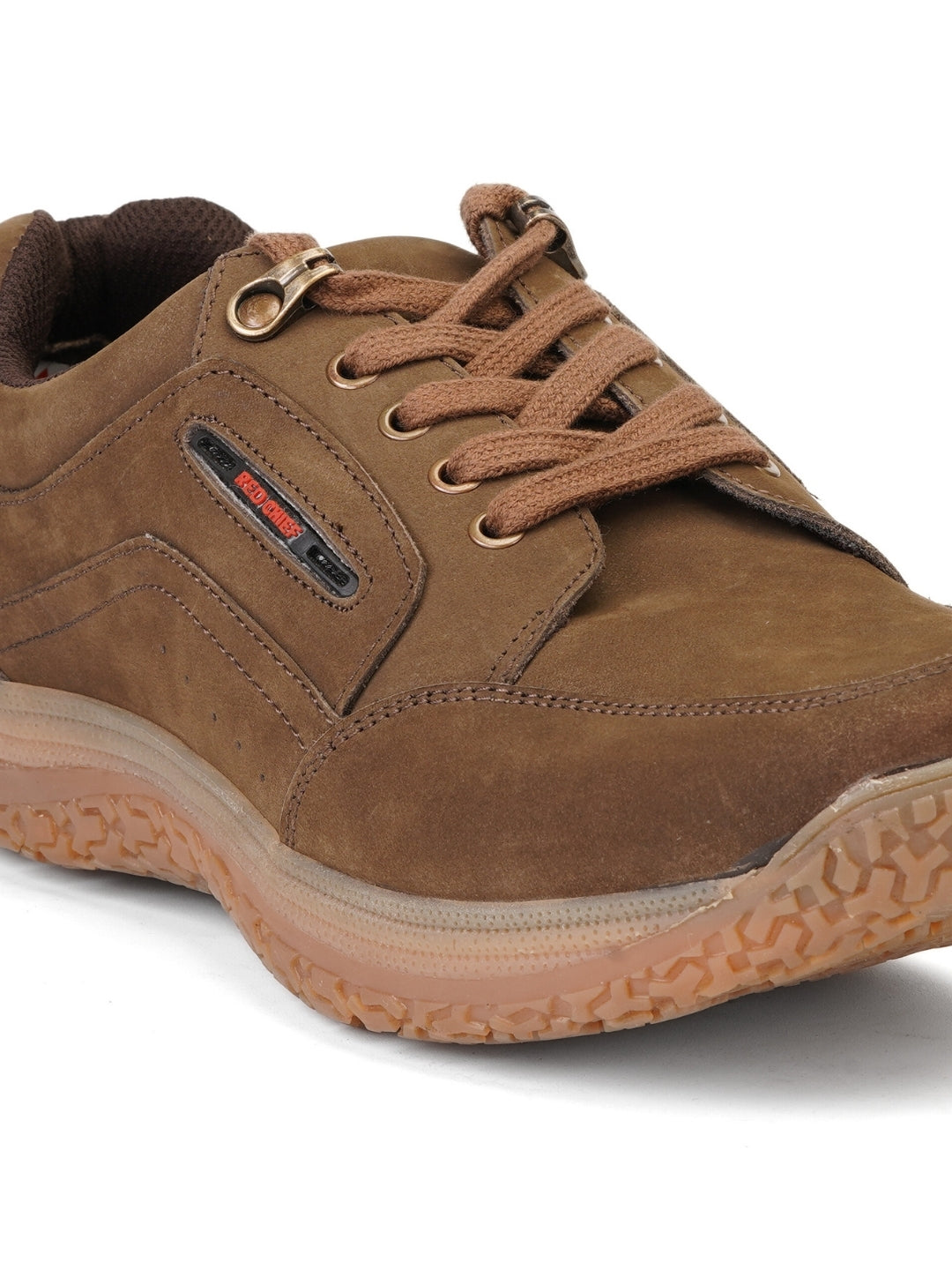 Extacy Brown Genuine Leather Derby Casual Shoes For Men Exm010205 C003