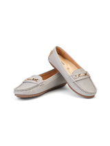 Lamoure Grey Casual Ballerina For Women Lmw019239 C199