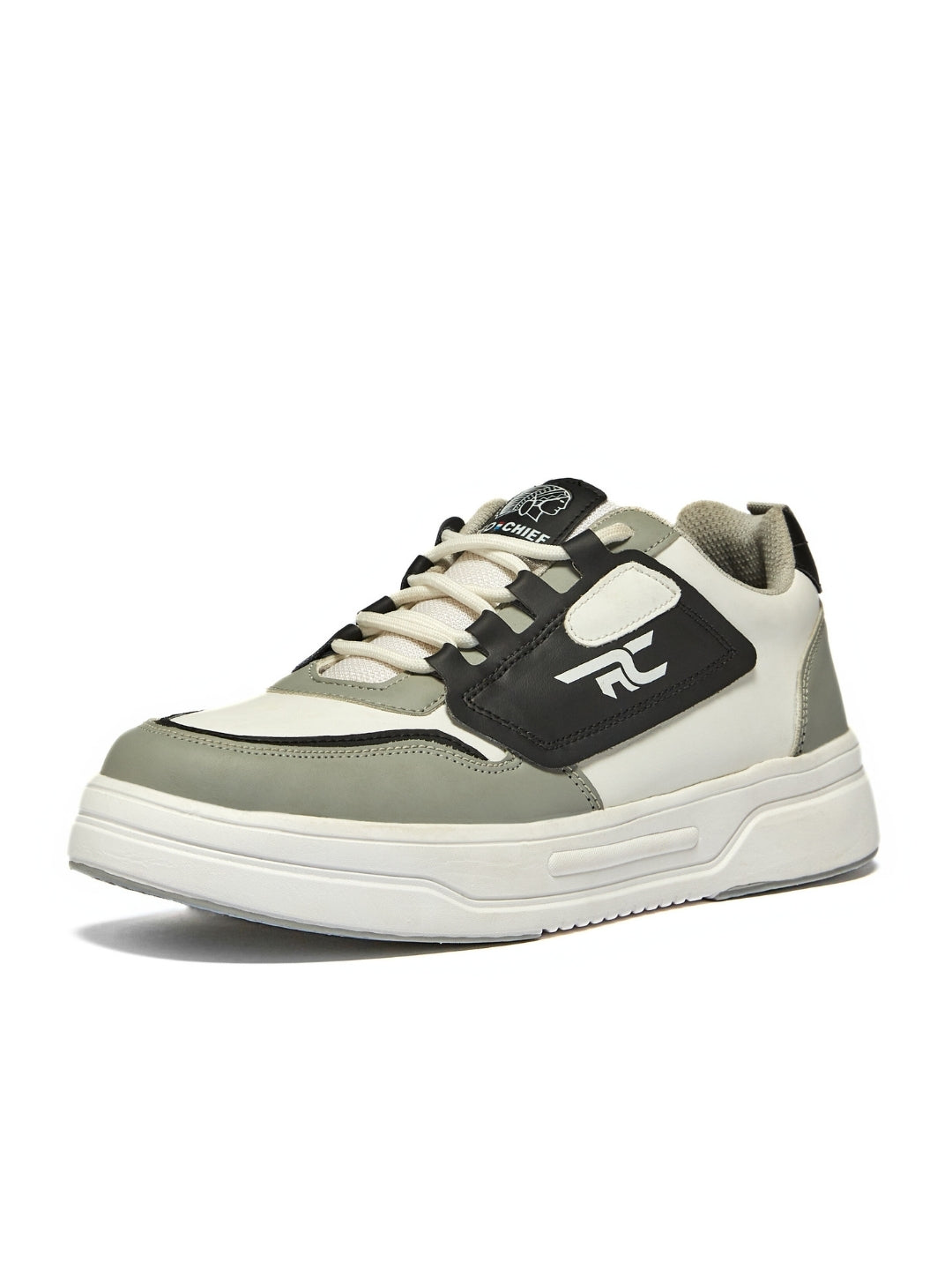 Red Chief Sports Lt.Grey-Black Sneakers For Man C6003 F038