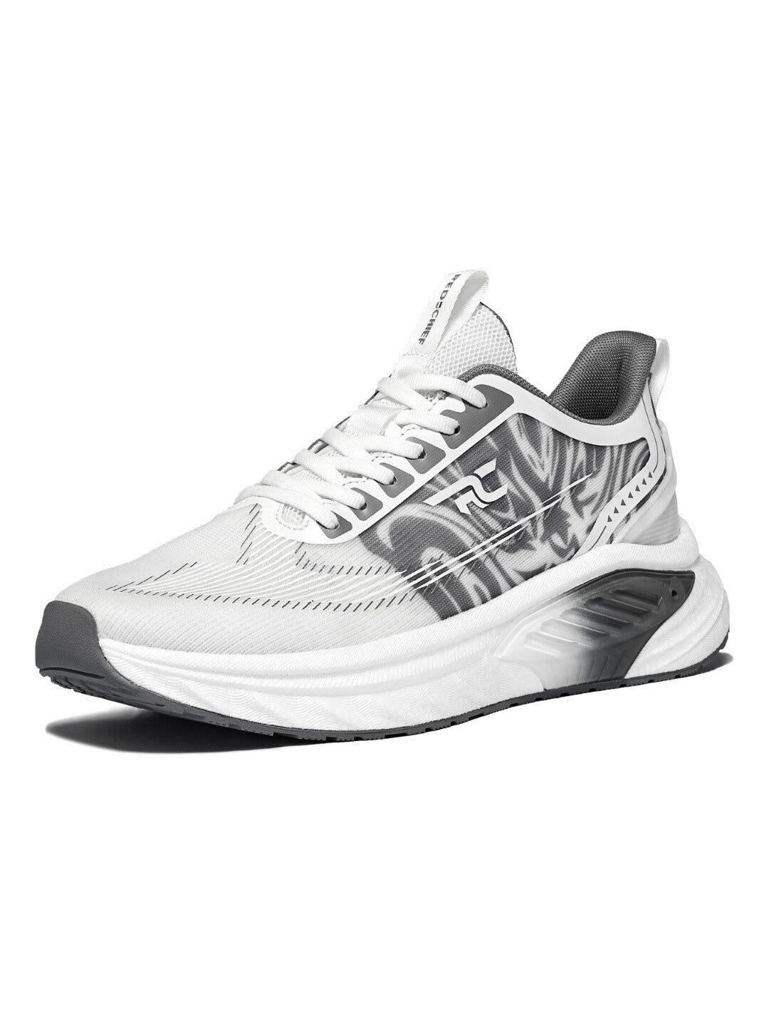 Red Chief Sports Lt.Grey-White Running Shoes For Men R1708 F039