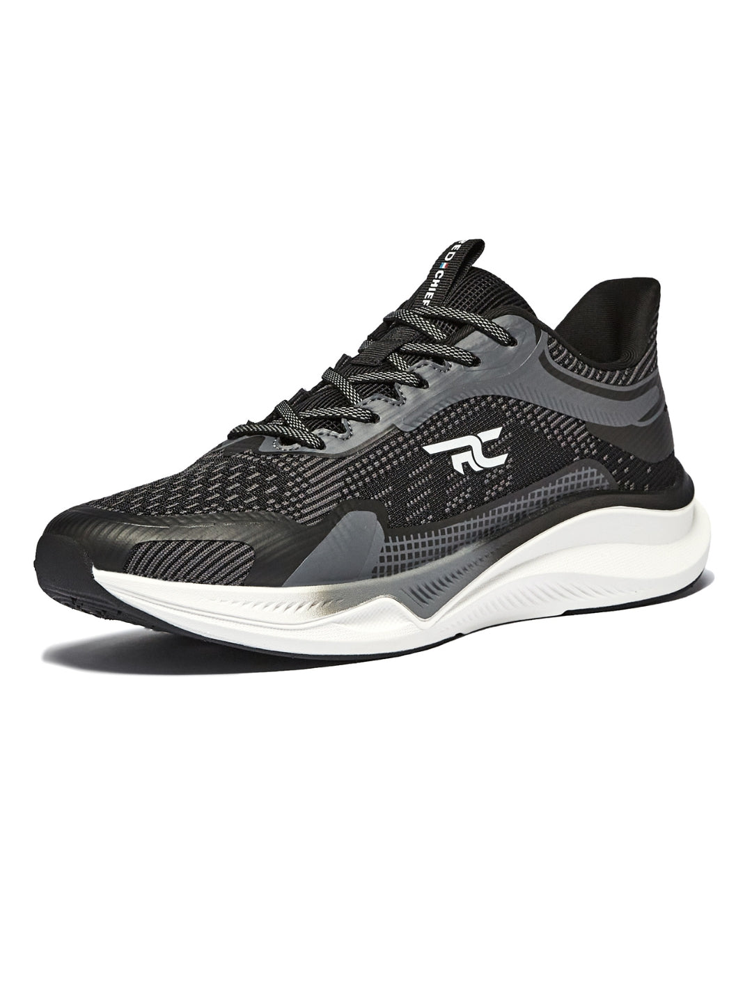 Red Chief Sports Black Running Shoes For Men R1709 001