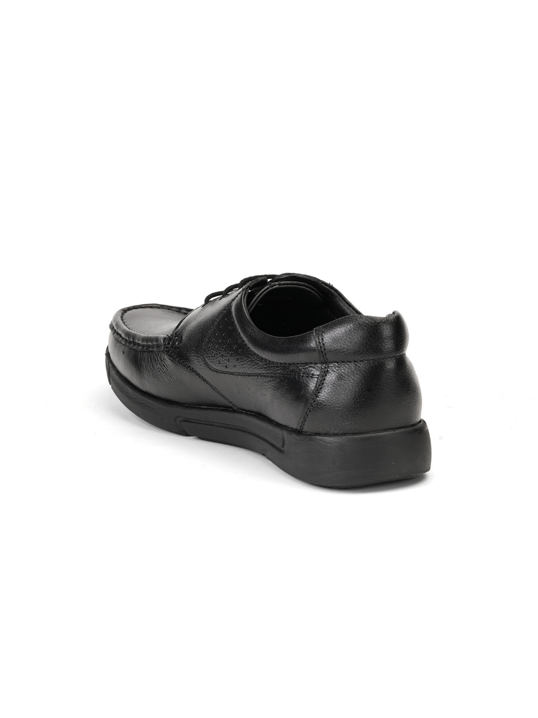 Zuup Black Genuine Leather Ankle Derby Formal Shoes For Men Zfm021012 C001