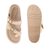 Lamoure Cream Casual Flat For Women Lmw039259 C179